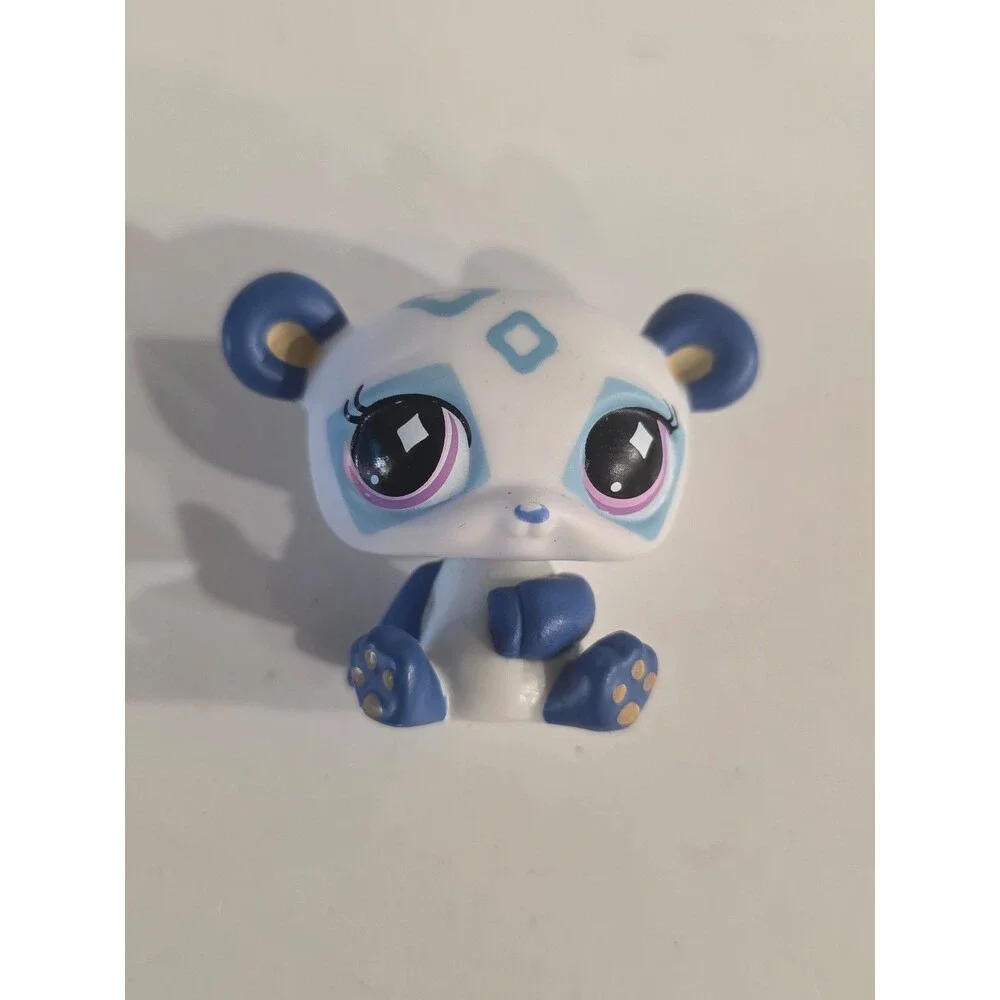 Littlest Pet Shop #70  Purple And White Panda Surprise Box Series 2 G7